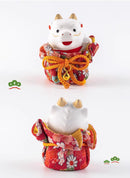 [Zodiac] Tradition Kimono Prosperity White Dragon