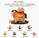 [Seven Lucky Deities] Seven Lucky Deities Riding A Fortune Horse Display