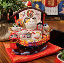 [Fortune Cat] Fortune Vessel Maneki-neko Family Display XL Version