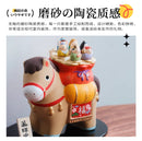 [Seven Lucky Deities] Seven Lucky Deities Riding A Fortune Horse Display