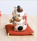 [Fortune Cat] Mini Lucky Maneki-neko With Mallet of Fortune