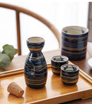 [Japanese Ceramic Sake Set] Classic Sunset Sky Series